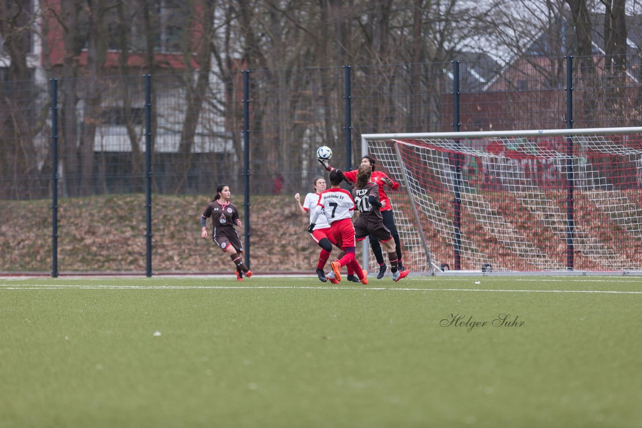 Bild 73 - B-Juniorinnen Walddoerfer - St.Pauli : Ergebnis: 4:1